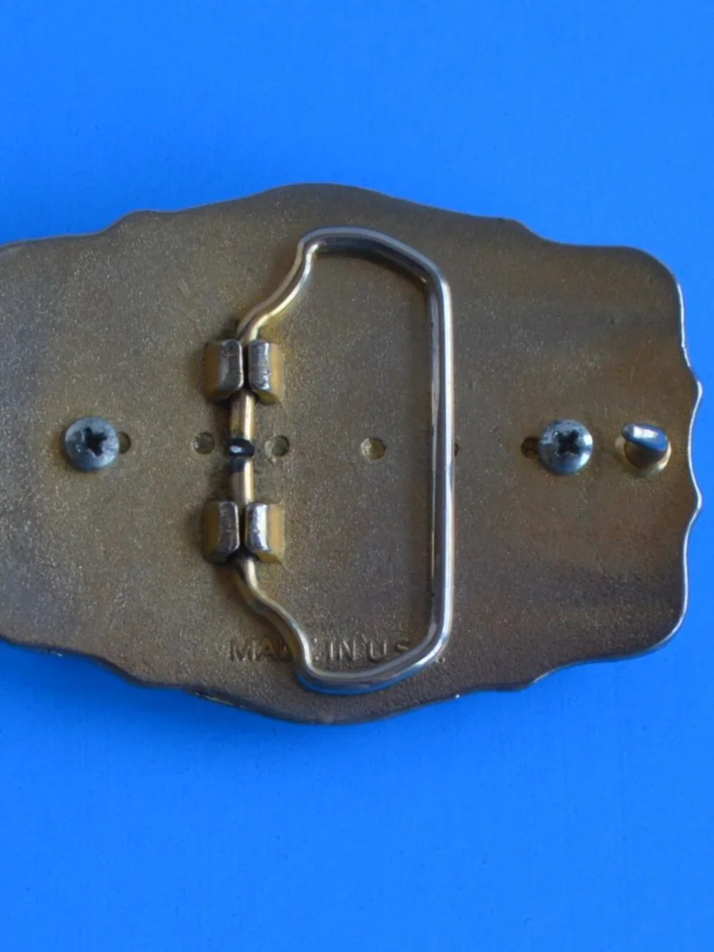 Vintage Western Style United States Marine Corps (USMC) Belt Buckle